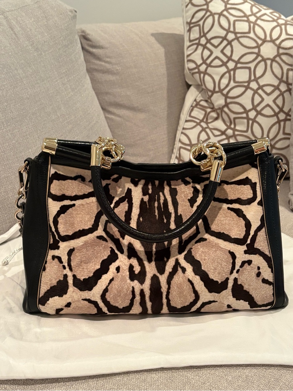 RARE NWT COACH Madison Printed Haircalf Carrie 21285 - Picture 2 of 9